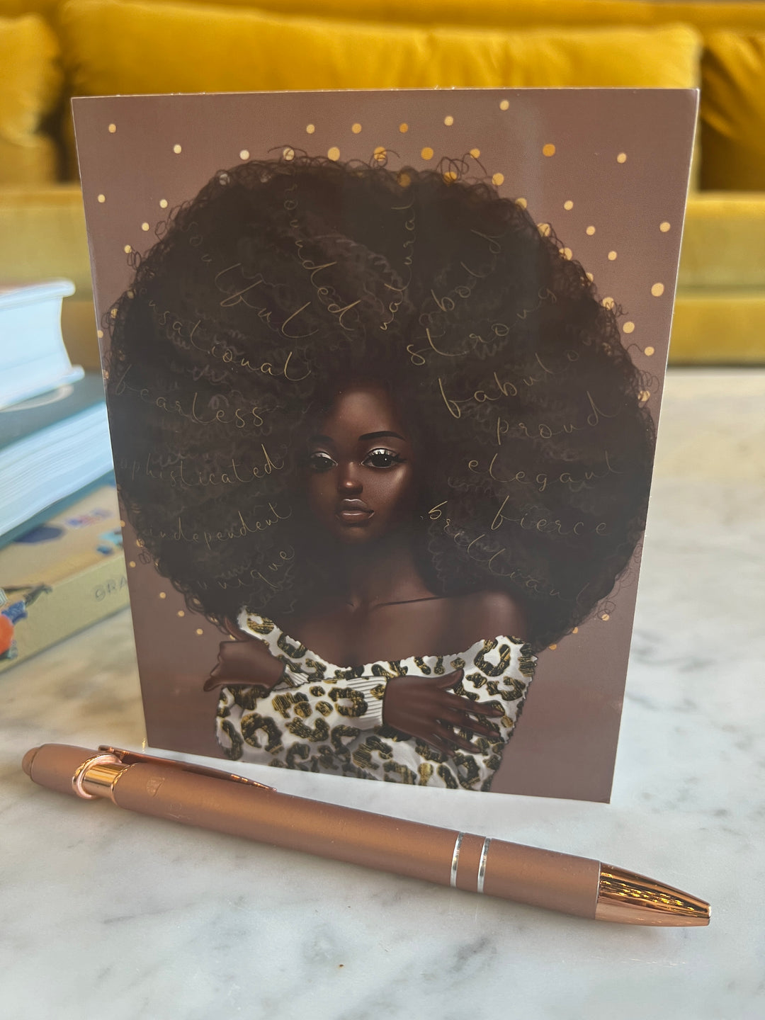 Beauty in Affirmations Blank Note Card