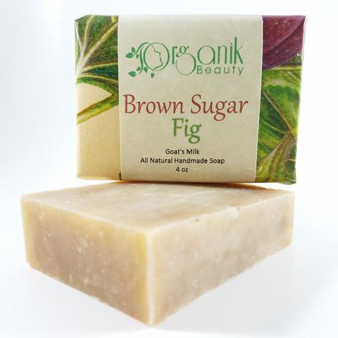 Brown Sugar and Fig Goat's Milk Soap Bar