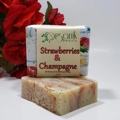 Strawberries & Champagne Soap Bar