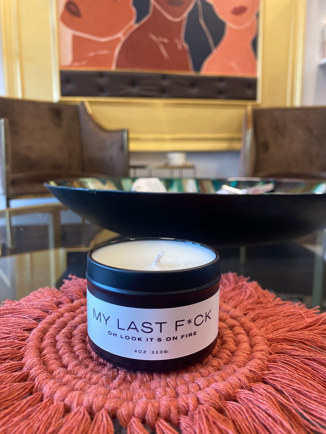 My Last F*ck 4 oz Travel Candle