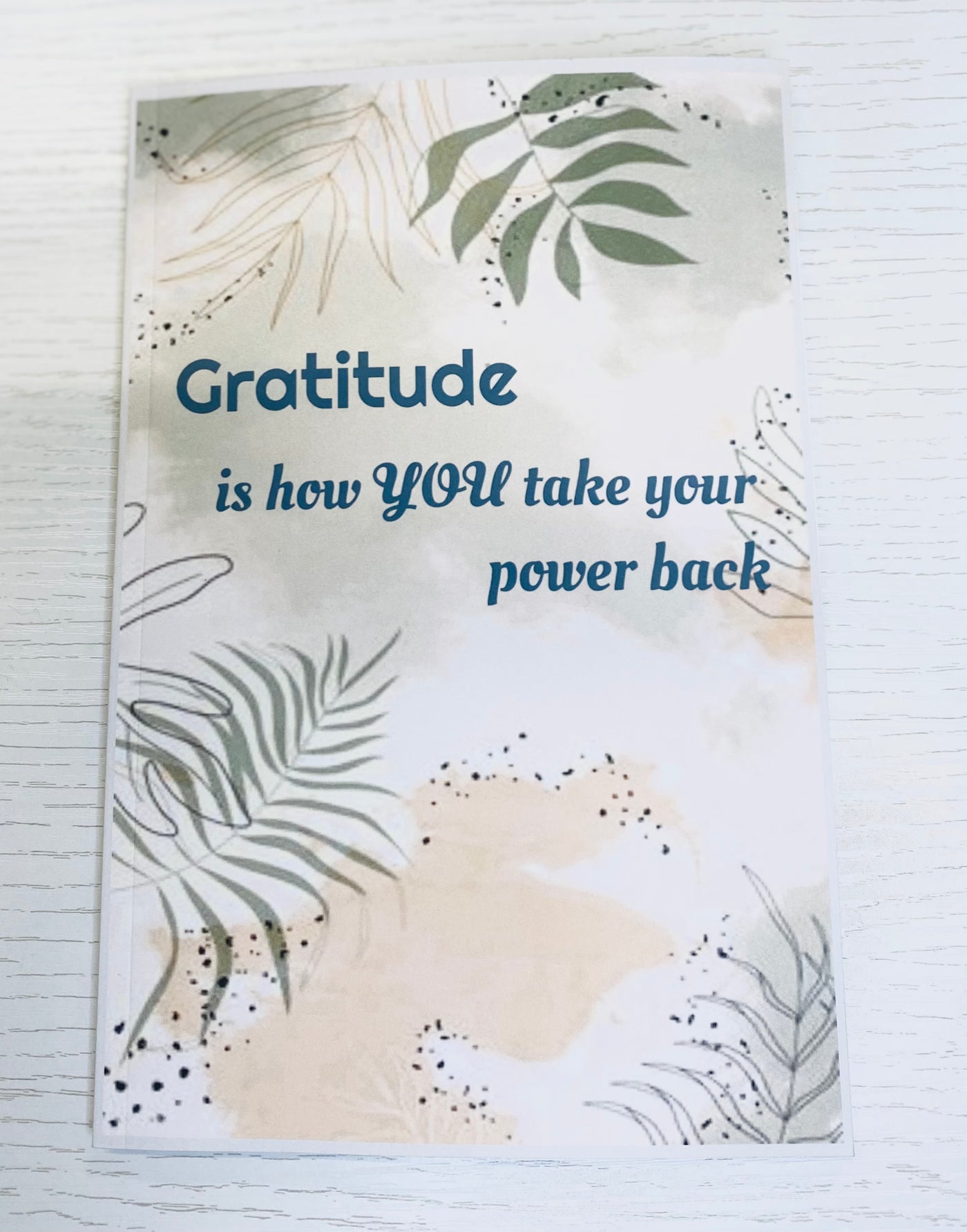 Gratitude Is Power Journal